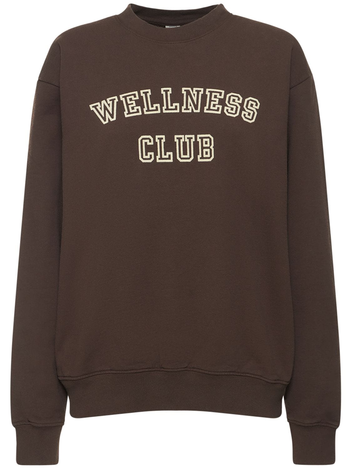 SPORTY AND RICH WELLNESS CLUB植绒卫衣