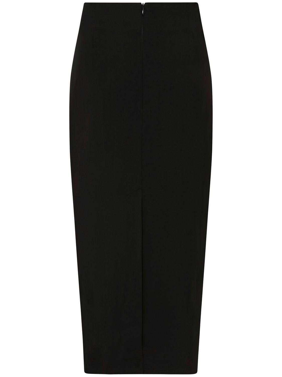 ST.AGNI LOW WAIST MIDI PENCIL SKIRT 