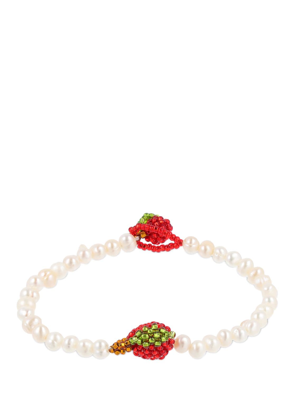 Bracelet Avec Perles Pomme