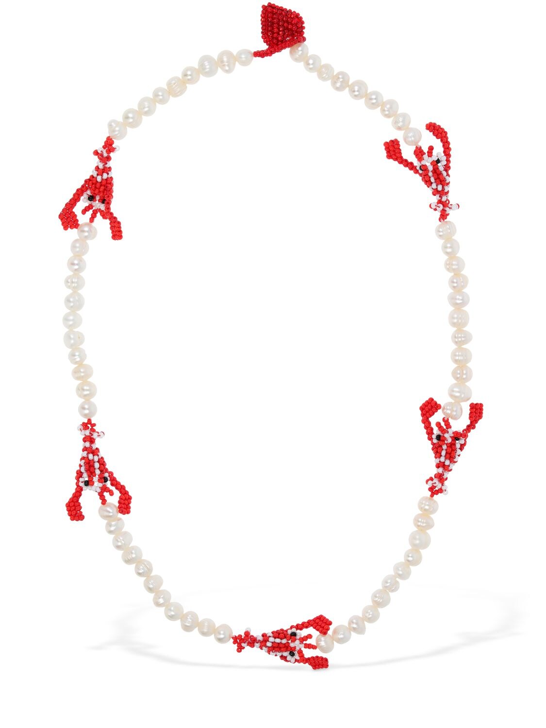 Collier Pearly Lobster Love