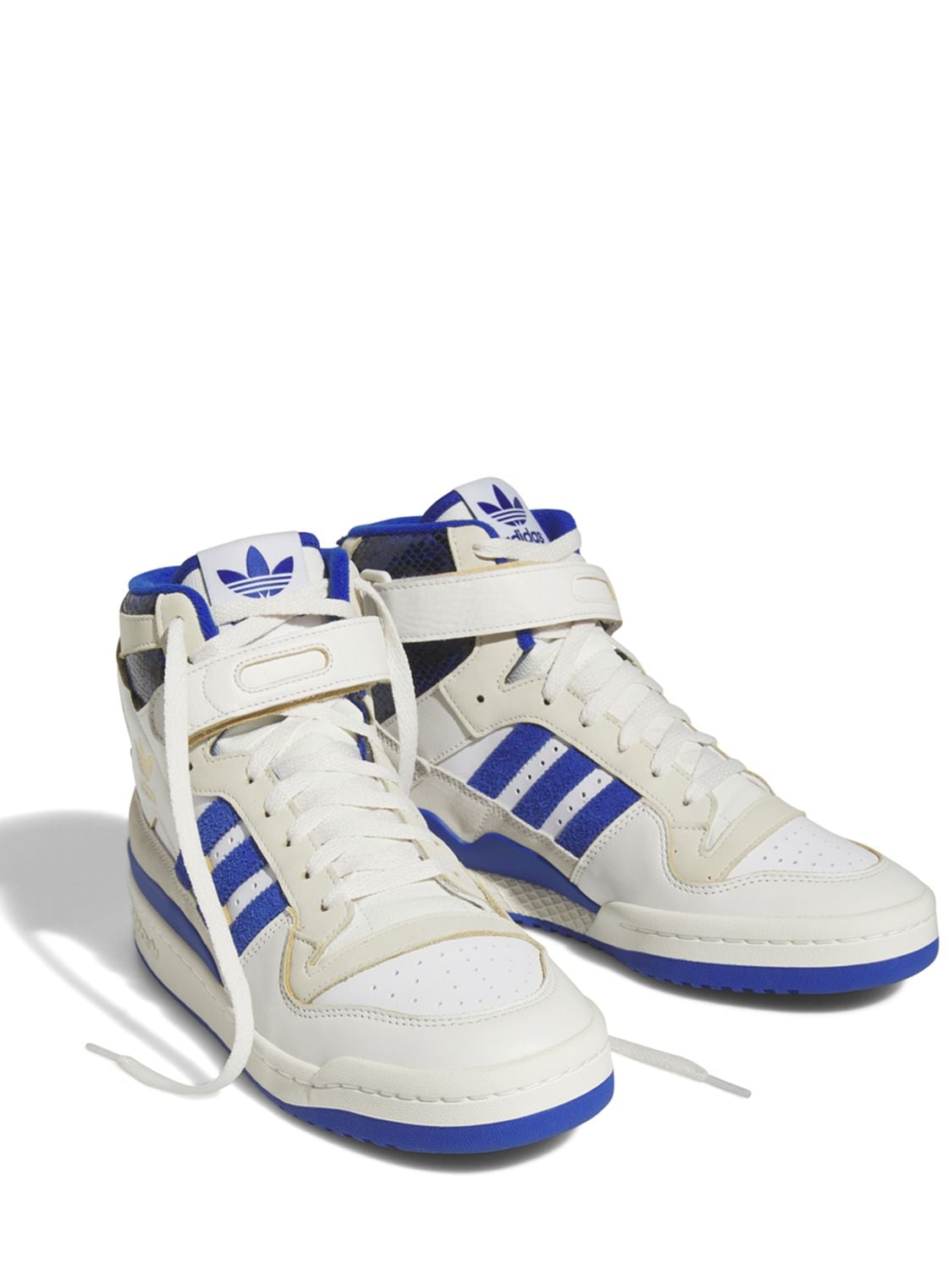 Adidas Originals Forum 84 Hi Trainers In White | ModeSens