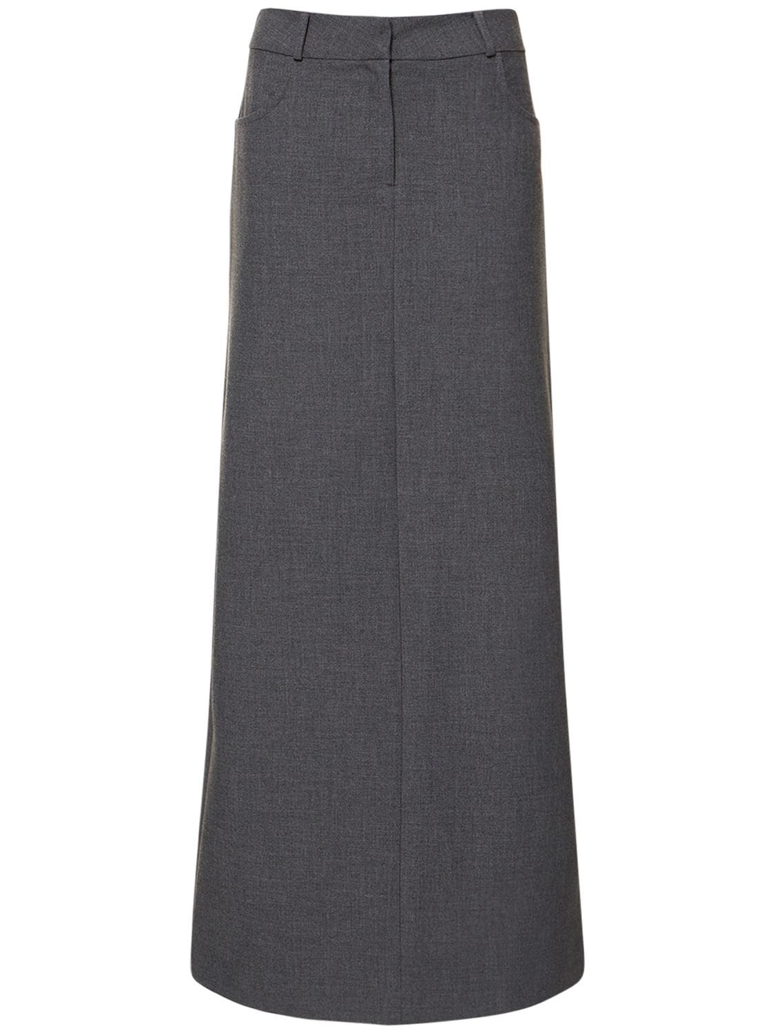 Malvo Long Pencil Skirt - Black