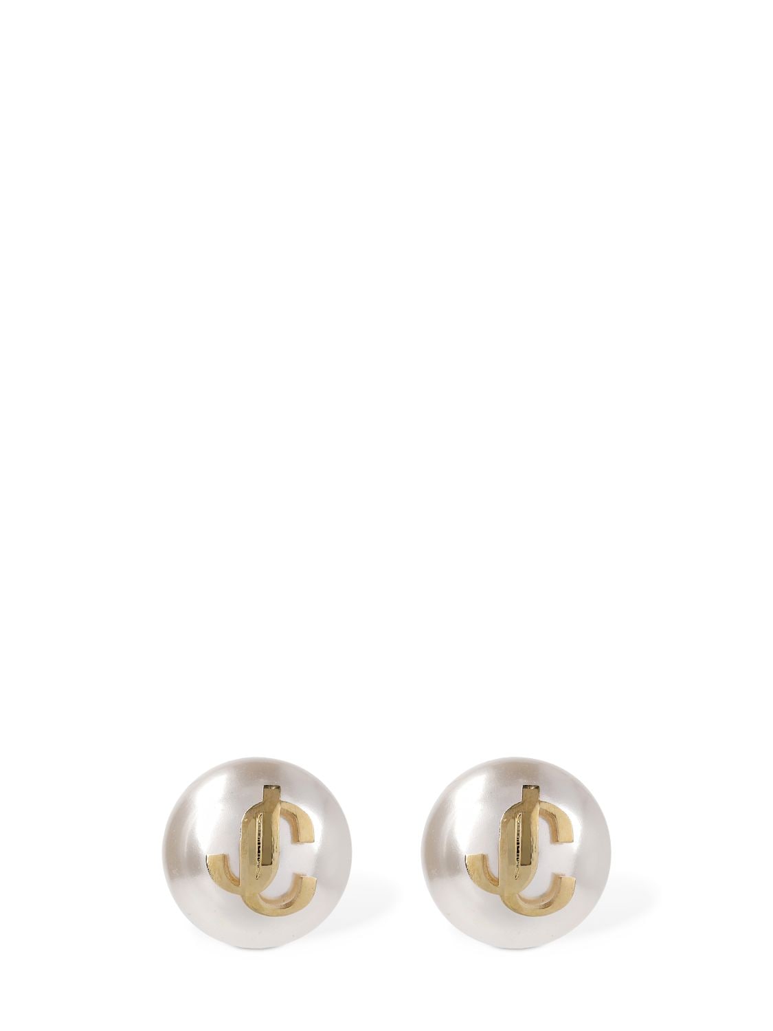 Image of Jc Imitation Pearl Stud Earrings