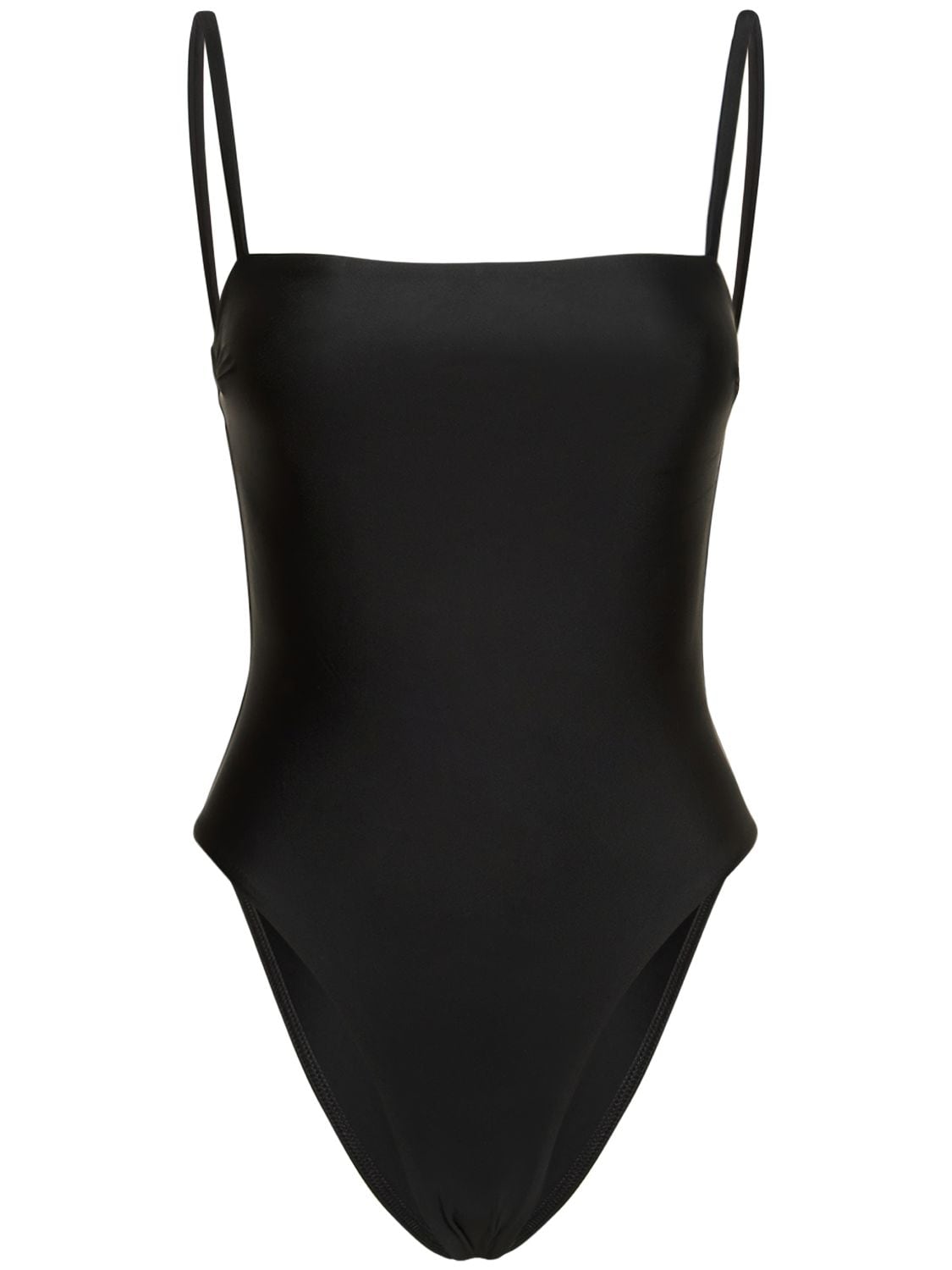 Matteau Square Maillot Swimsuit In Black