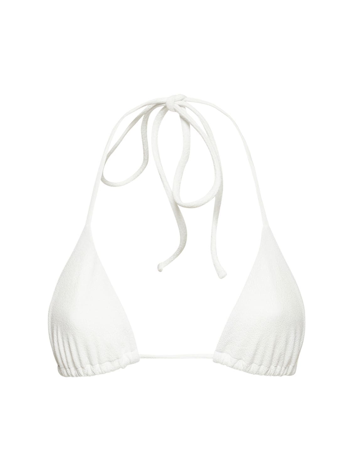 Matteau The String Recycled-fibre Bikini Top In White