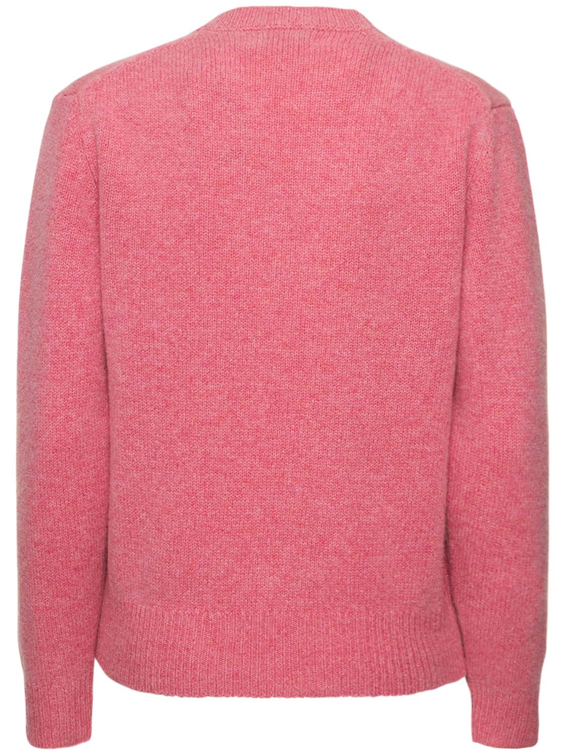 sprede Memo Mening Sporty And Rich Src Wool Crewneck Sweater In Pink | ModeSens