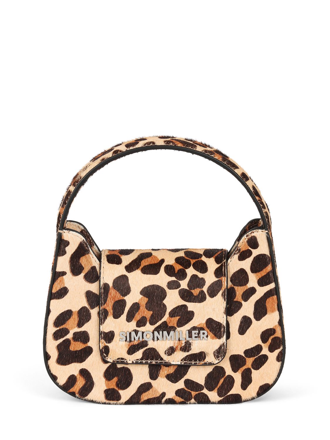 Simon Miller Mini Retro Bag In Cheetah Scrambl