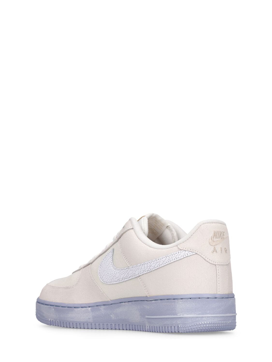 Nike Air Force 1 Low '07 LV8 Emb Summit White Blue Whisper, 10.5