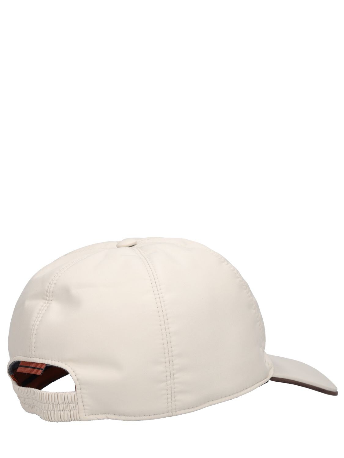 Shop Zegna Zephyr Baseball Cap In White