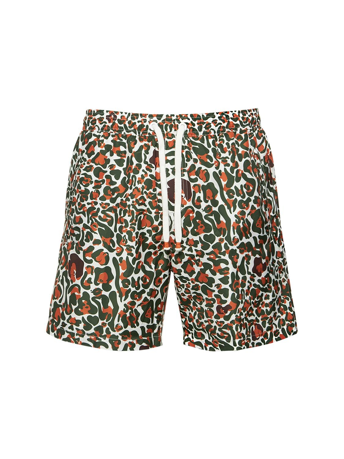 Leopard Print Tech Swim Shorts – MEN > CLOTHING > SWIMWEAR