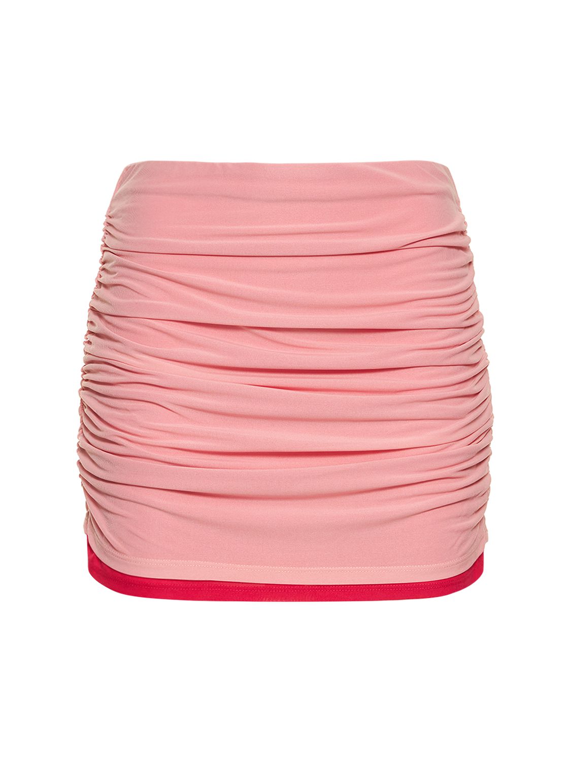 Simon Miller Mesh Tweet Skirt In Powder Pink In Pink
