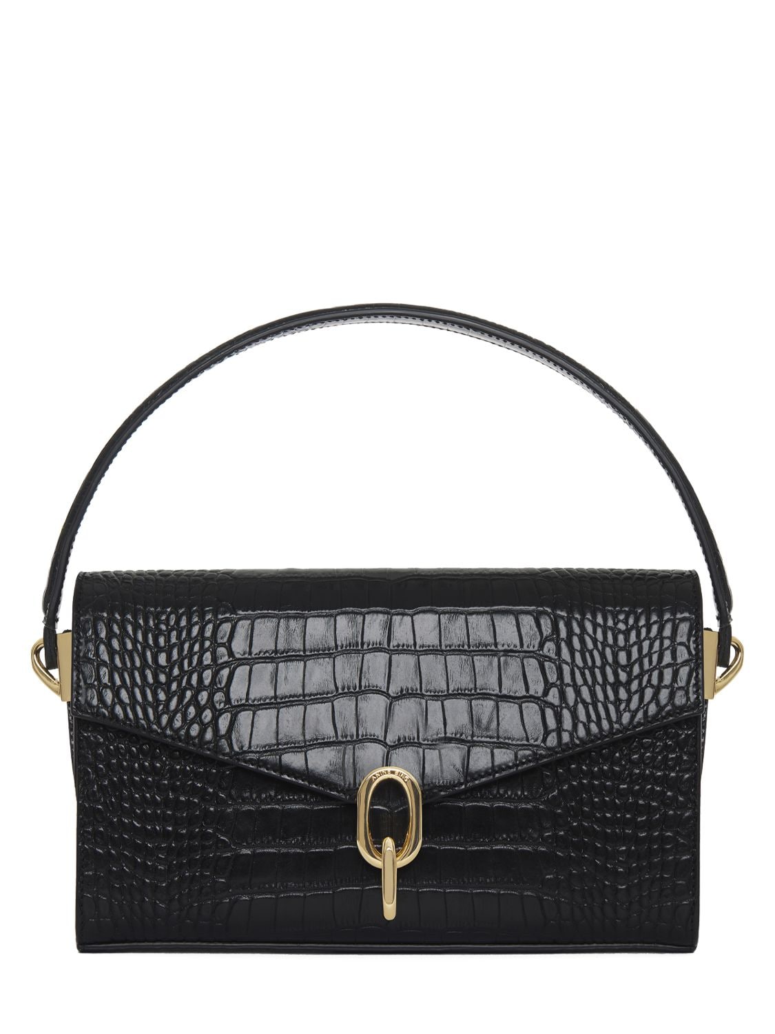 Colette Embossed Leather Shoulder Bag