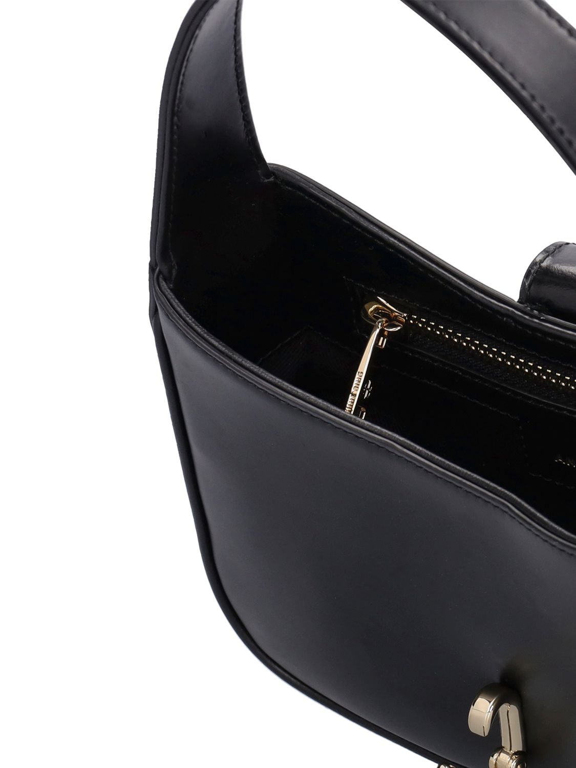 Mini Cleo Bag - High-Shine Black by ANINE BING at ORCHARD MILE