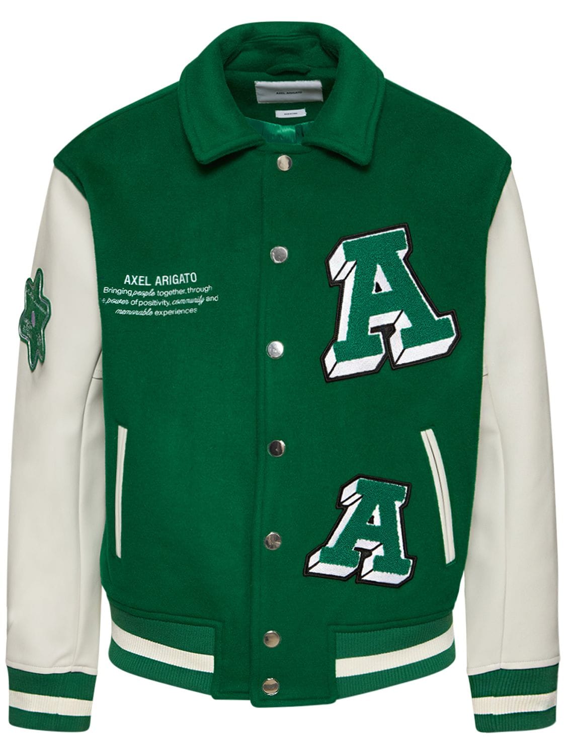 AXEL ARIGATO ILLUSION VARSITY JACKET