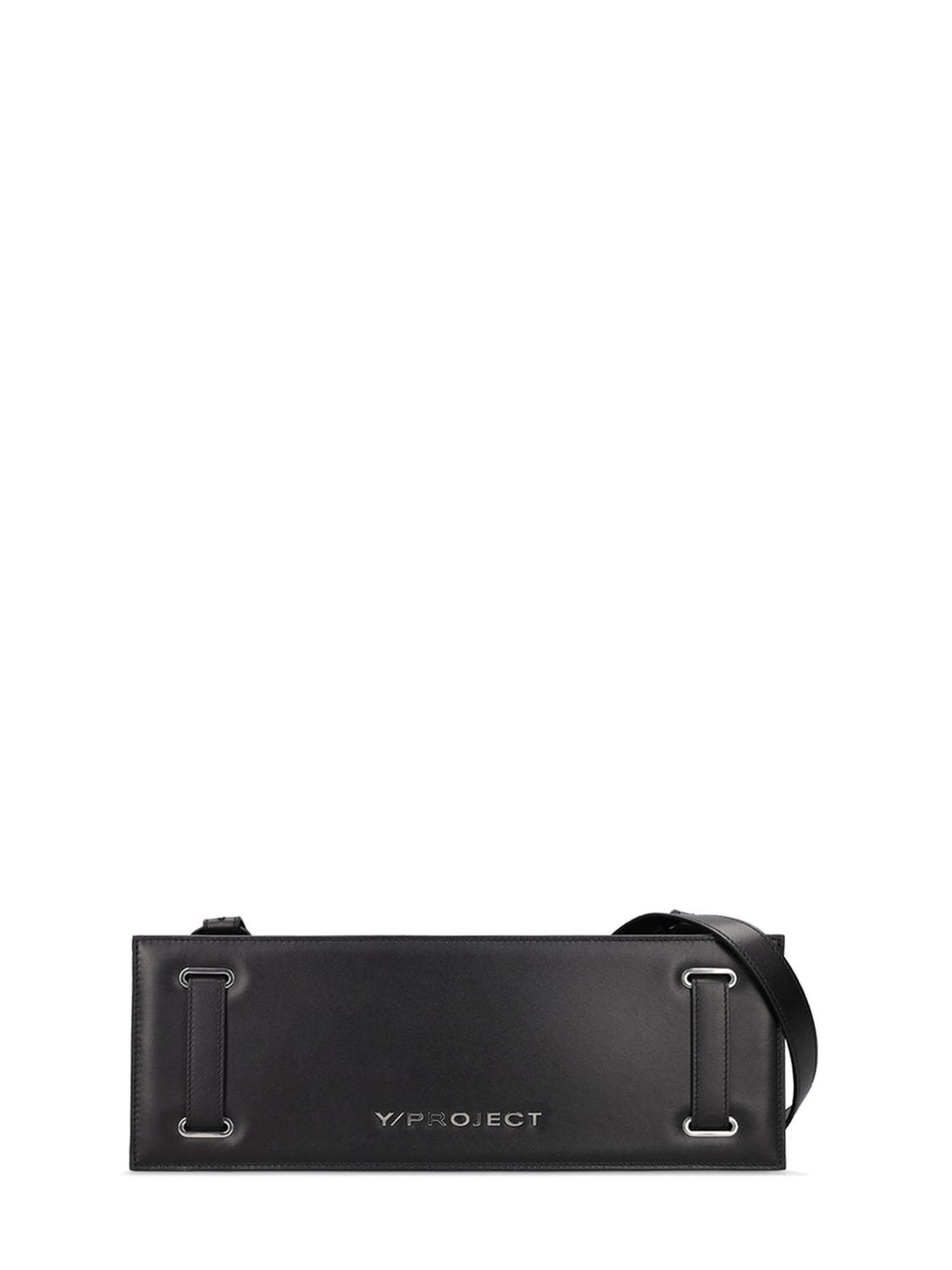 Y/Project Mini Accordion Leather Shoulder Bag - Black