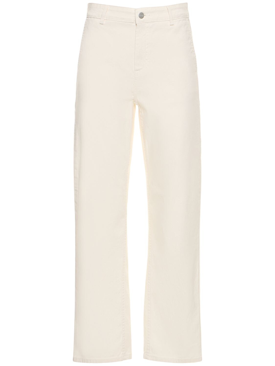 Carhartt Pierce Straight Pants In Beige,white