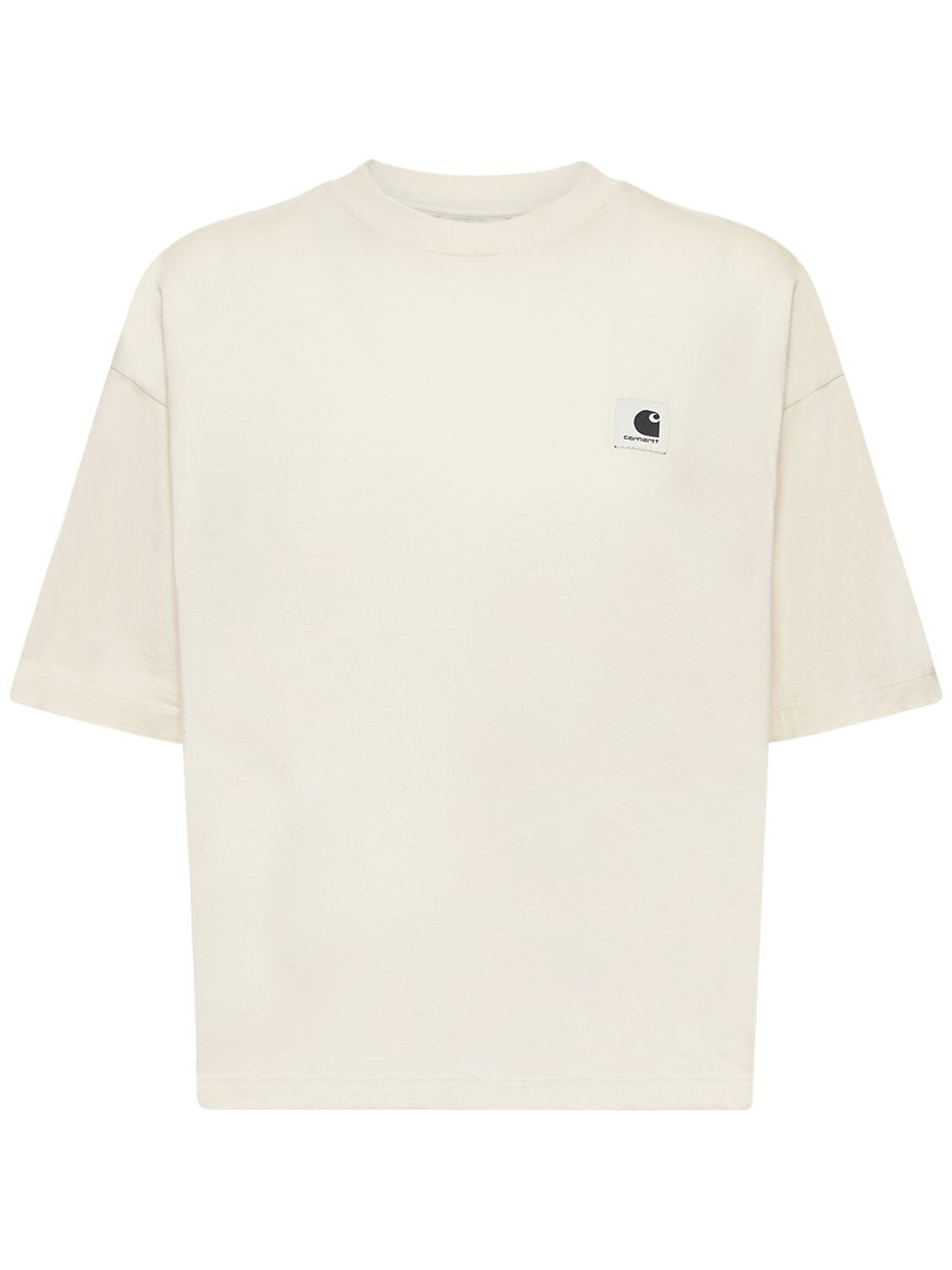 CARHARTT NELSON CROPPED COTTON JERSEY T-SHIRT