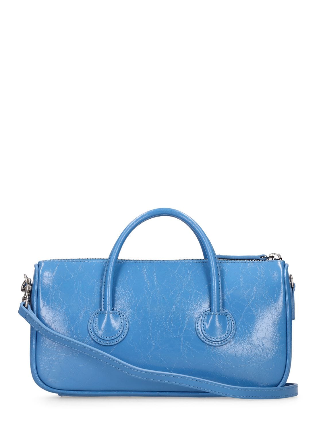 MARGE SHERWOOD Small Zipper Leather Top Handle Bag