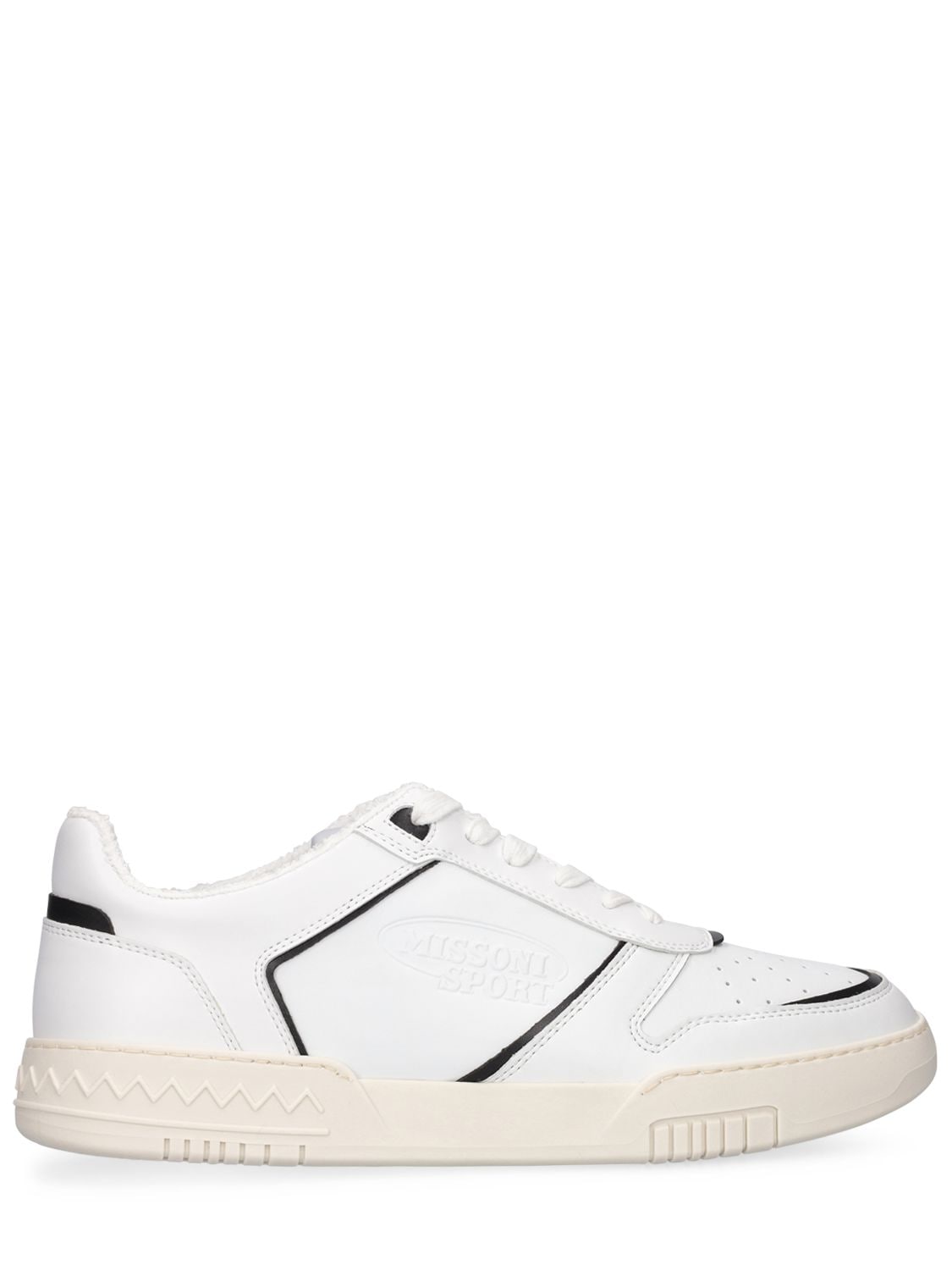 Missoni Basket New Low Sneakers In White