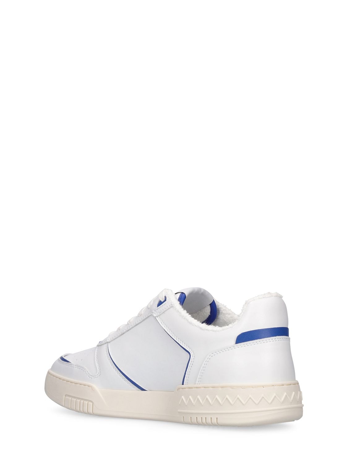 Shop Missoni Basket New Low Sneakers In White,blue