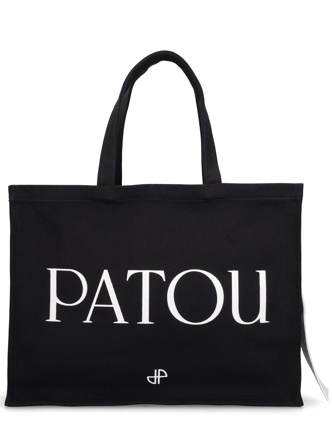 Image of Large Patou Canvas Tote Bag