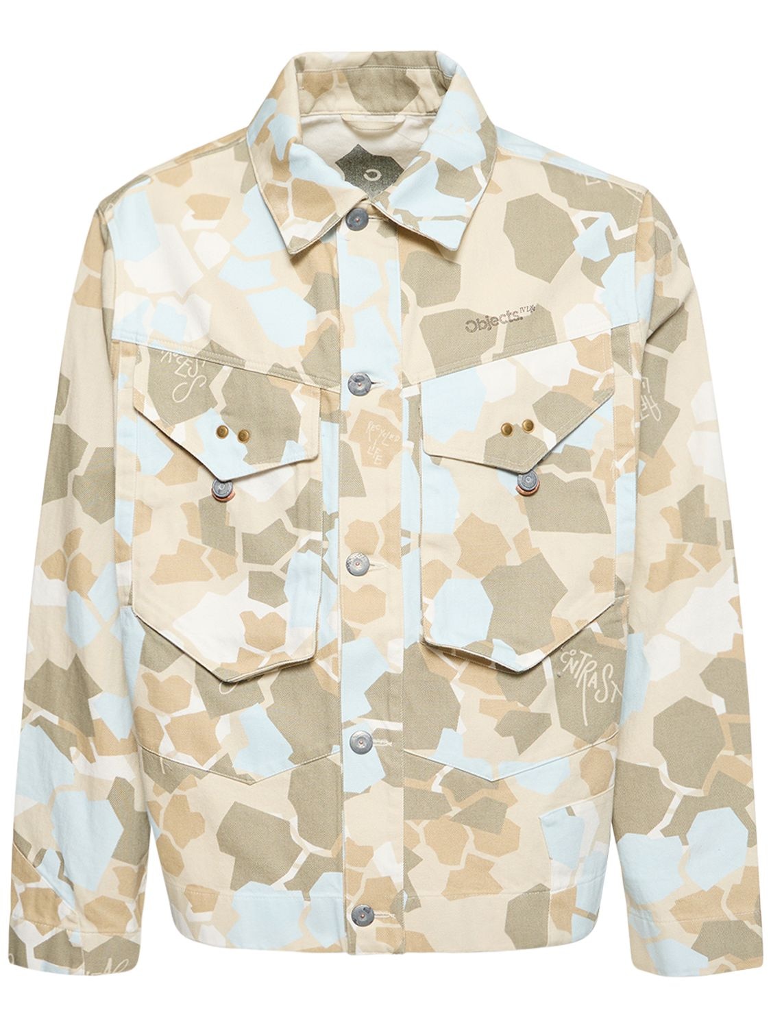Camouflage Print Deadstock Cotton Jacket – MEN > CLOTHING > JACKETS