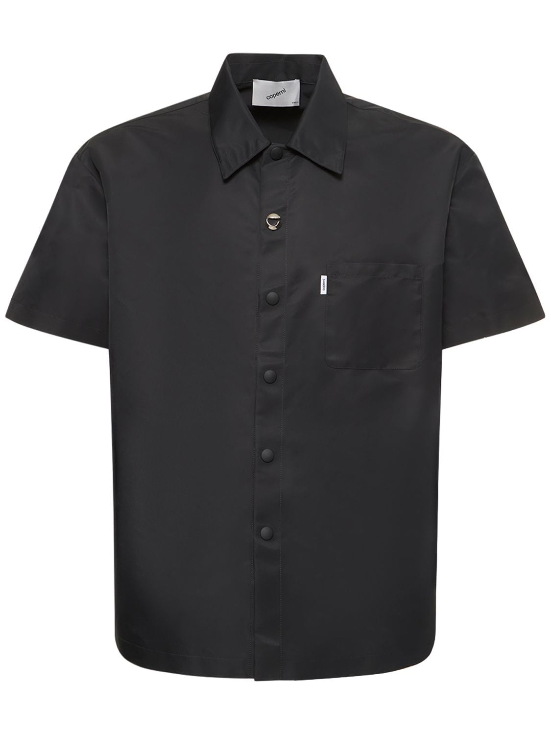 Logo Boxy Nylon S/s Shirt