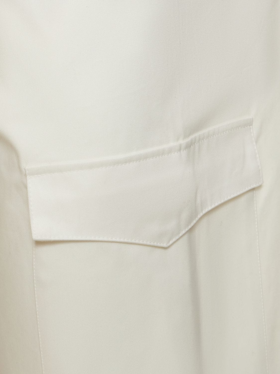 Shop Bluemarble Cotton Cargo Pants In White