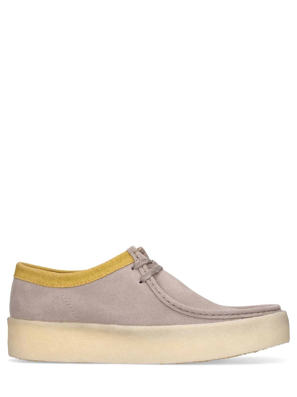Clarks Originals Wallabe Cup Lace-up Shoes In Stone