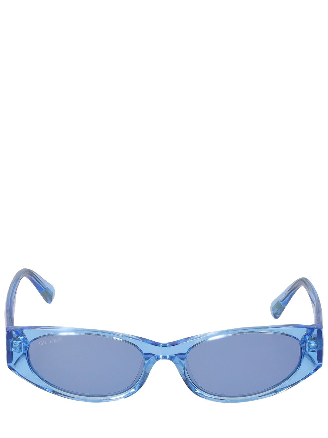 BY FAR RODEO SQUARED ACETATE SUNGLASSES