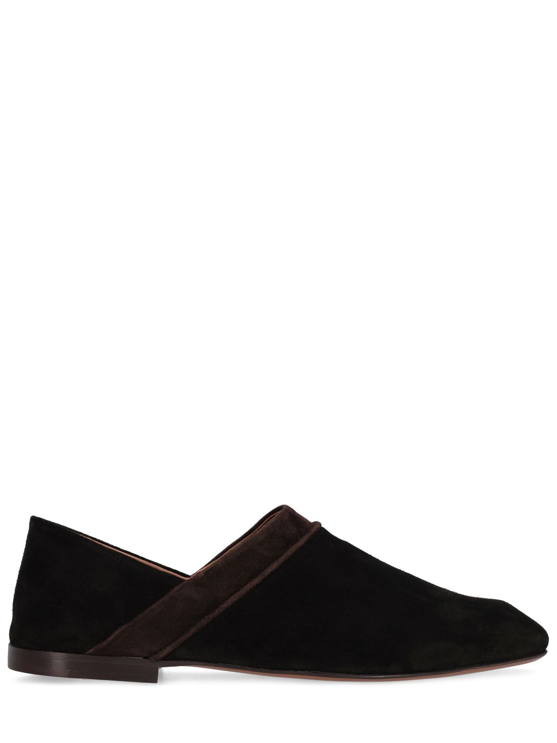 Image of Babouche Suede Loafers