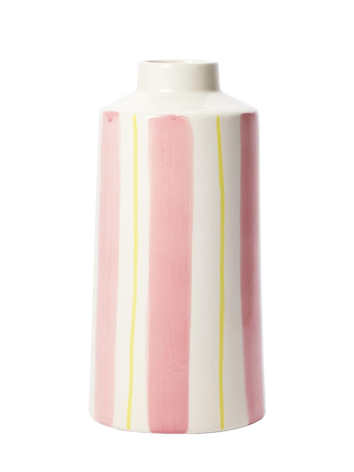 The Conran Shop Small Pink Stripes Vase