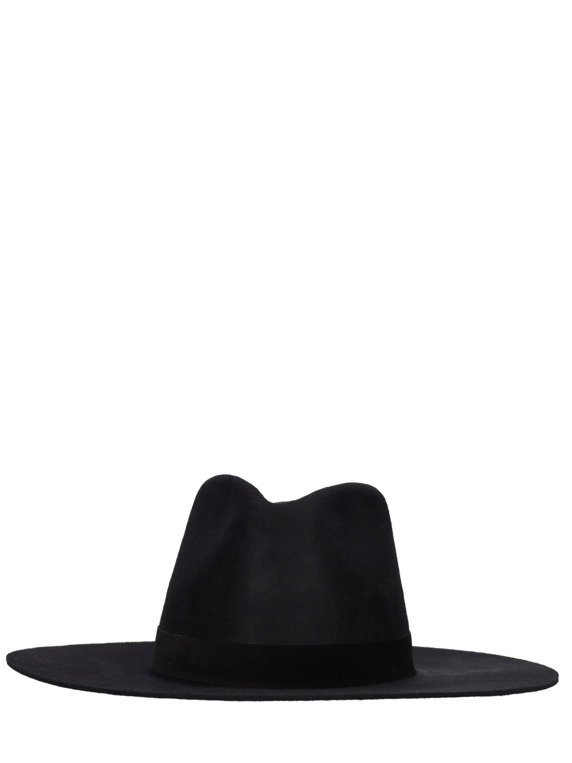 JANESSA LEONE Korin Wool Fedora Hat