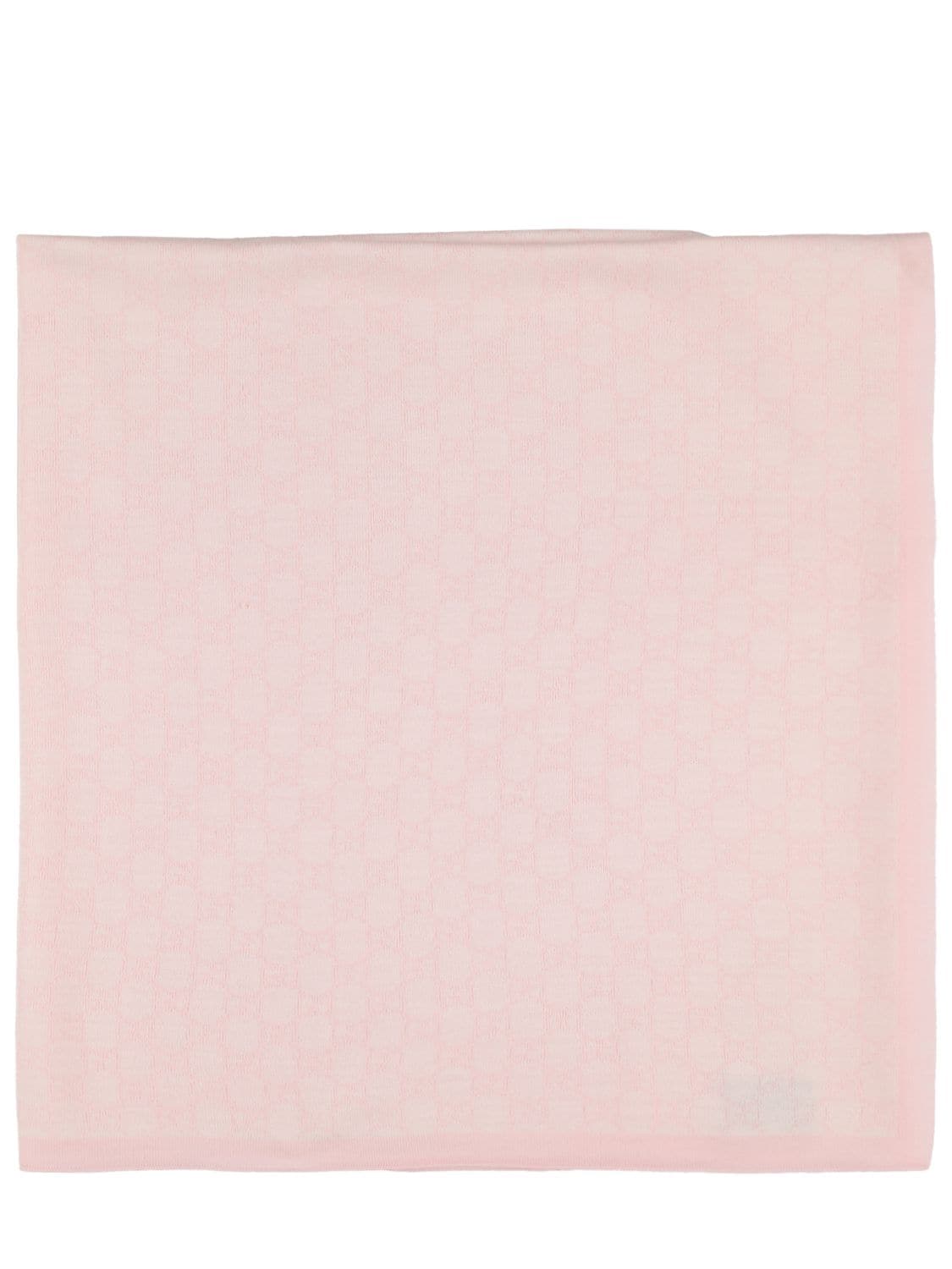 Gg Supreme Jacquard Wool Knit Blanket – KIDS-GIRLS > ACCESSORIES > BED TIME