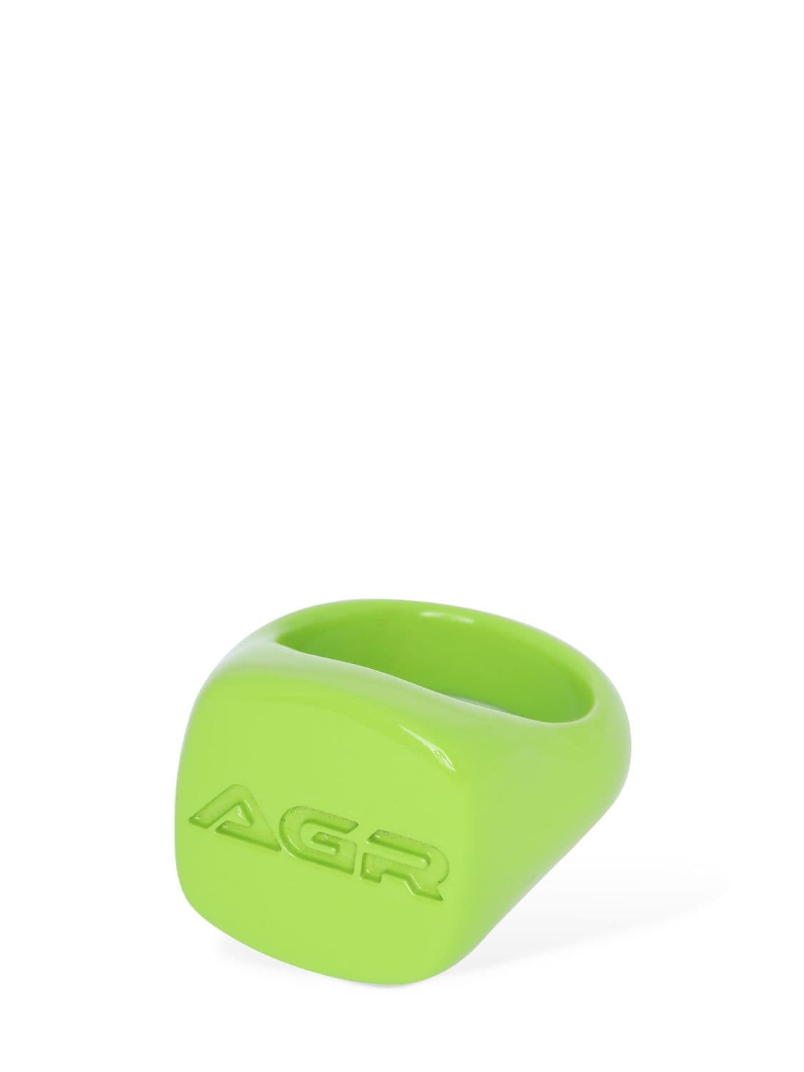 Agr X Hatton Labs Safety Signet Ring In Green