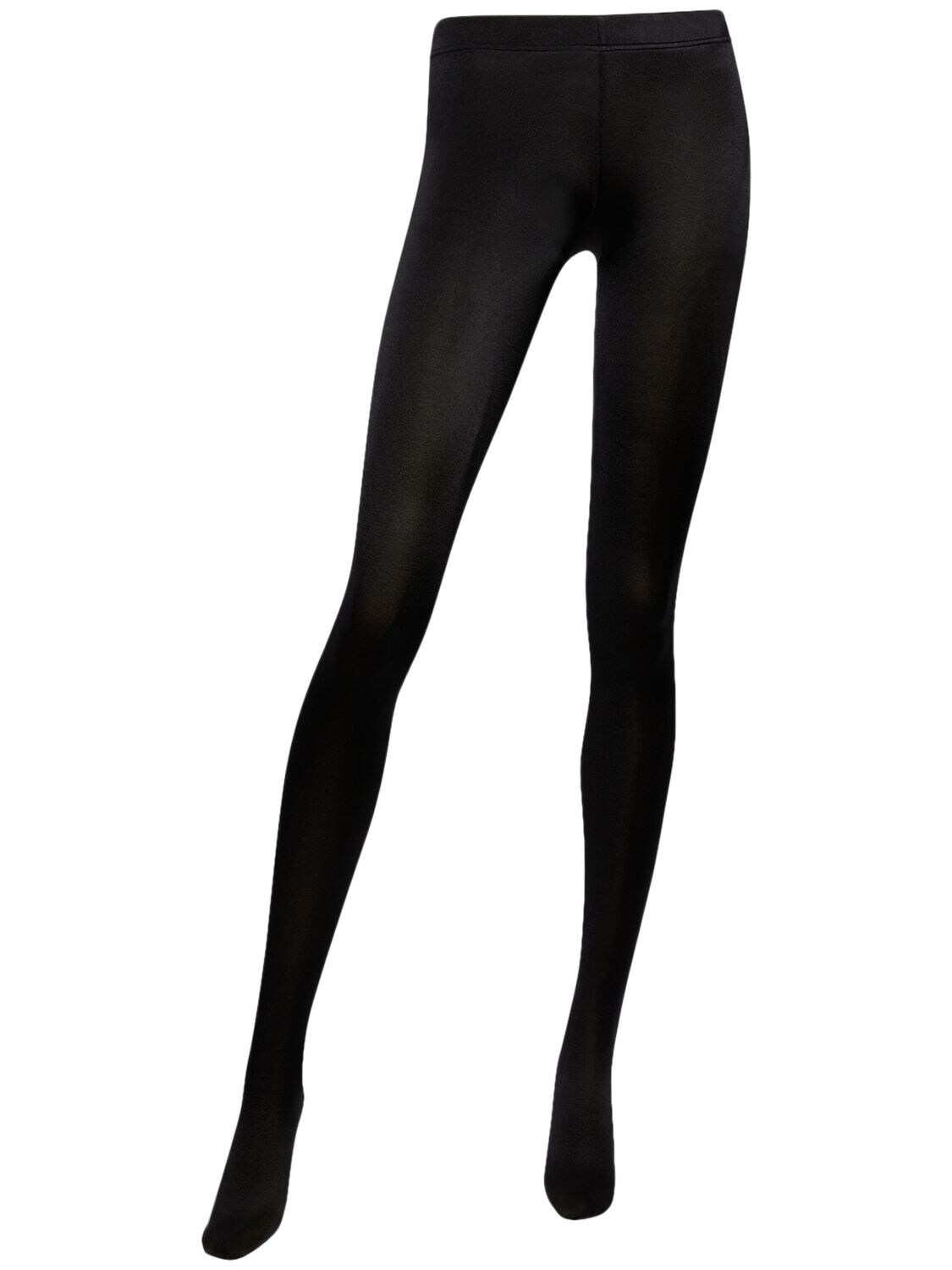 Wolford Sergio Rossi High-shine Lycra Tights In Black