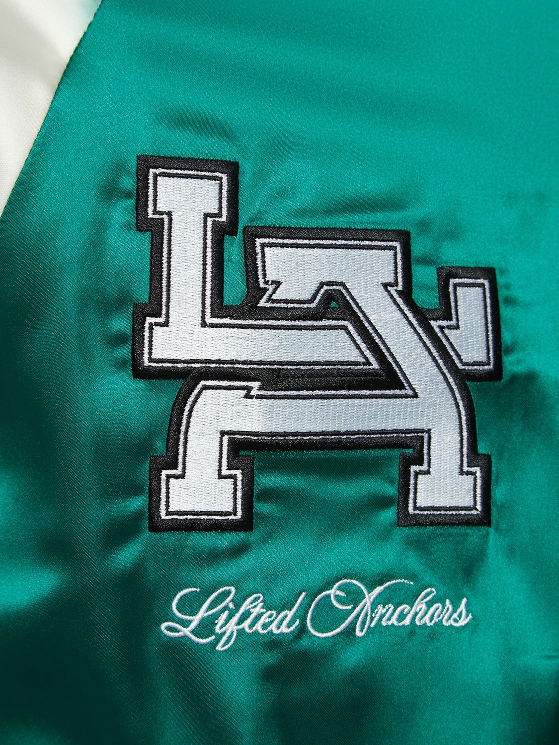 LIFTED ANCHORS Claridge Letterman Varsity Jacket for Men