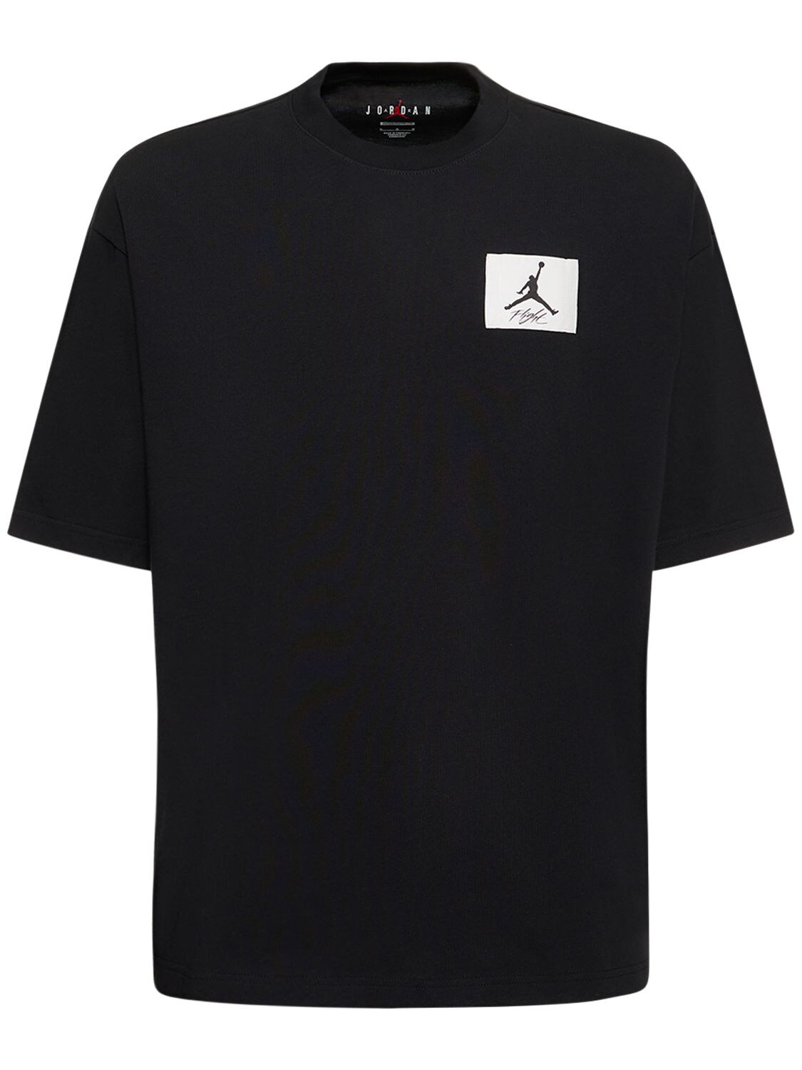 NIKE JORDAN LOGO OVERSIZED COTTON T-SHIRT