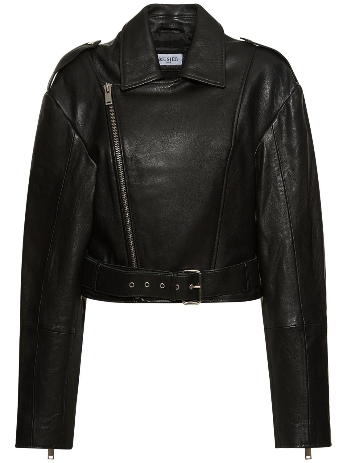 MUSIER PARIS Kelsey Leather Biker Jacket