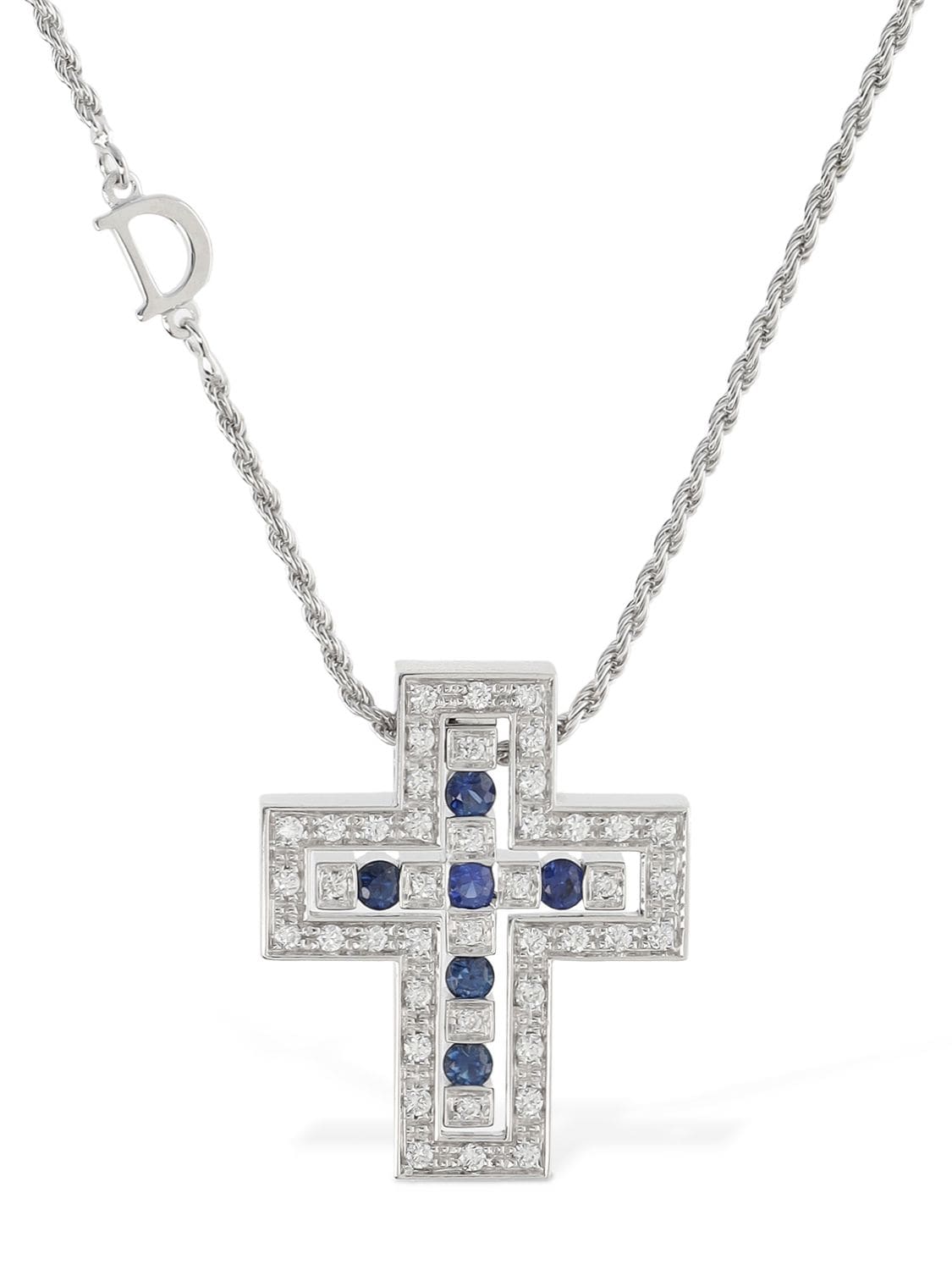 Damiani Belle Epoque Sapphire & Diamond Necklace