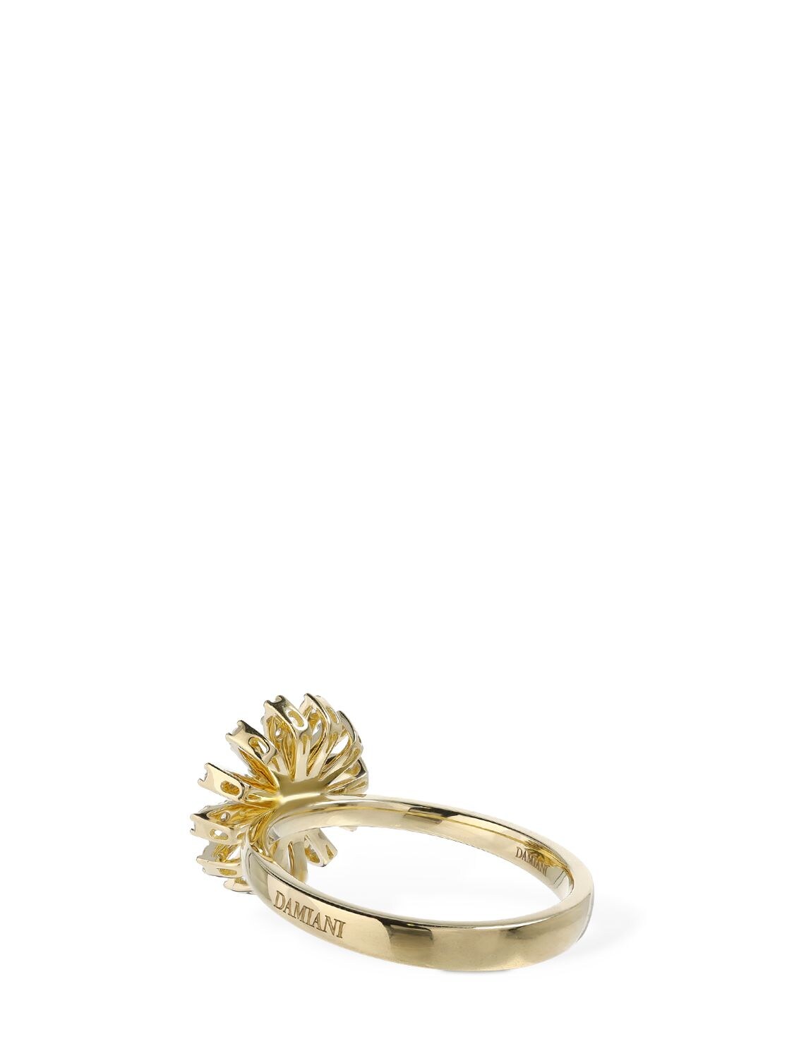 Shop Damiani Margherita Citrine & Diamond Ring In Gold,diamond