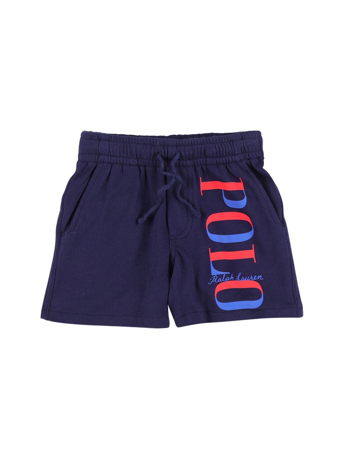 Logo Print Cotton Jersey Sweat Shorts – KIDS-BOYS > CLOTHING > SHORTS