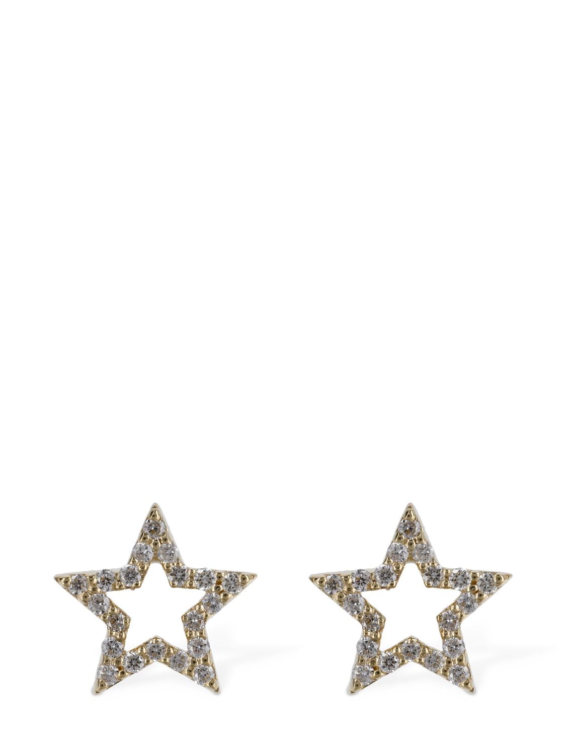 Salvini I Segni 18kt & Diamond Star Earrings