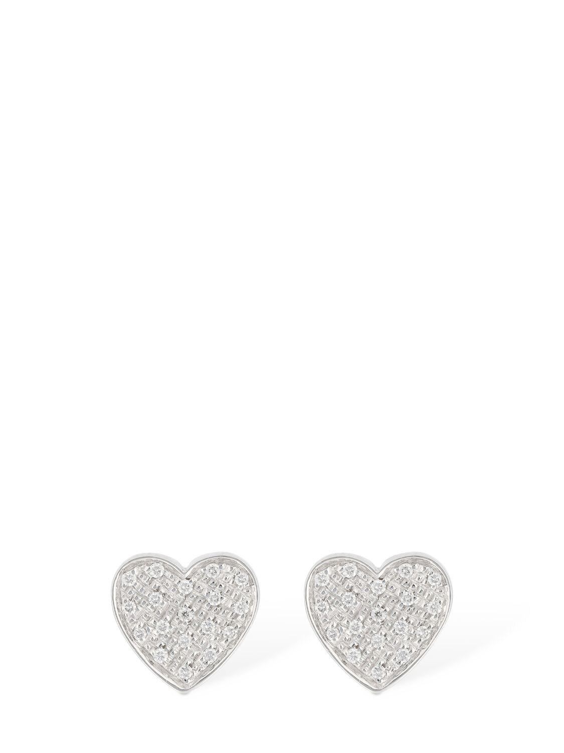 Salvini I Segni 18kt & Diamond Heart Earrings