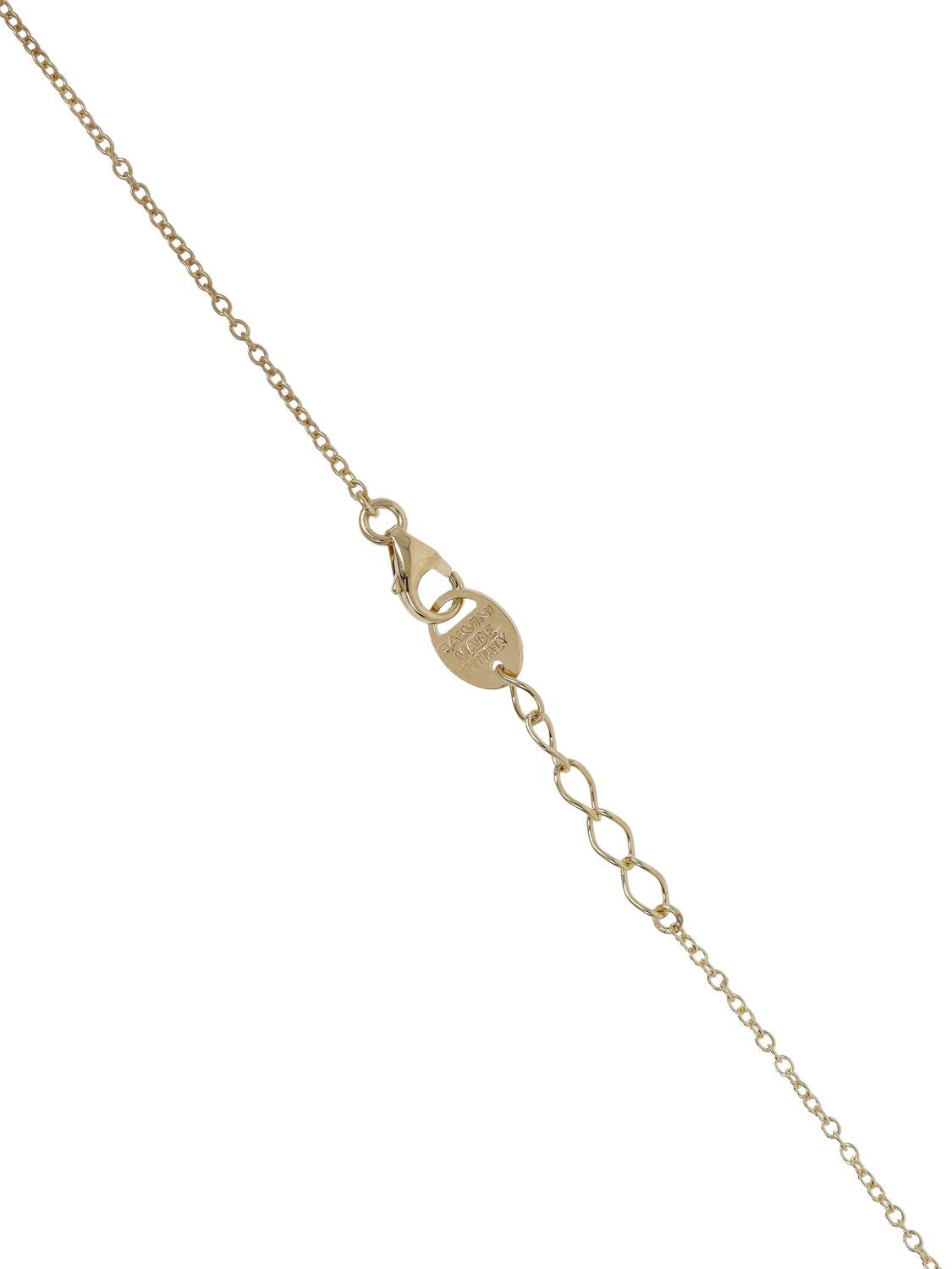 Shop Salvini I Segni 9kt Gold & Diamond Necklace