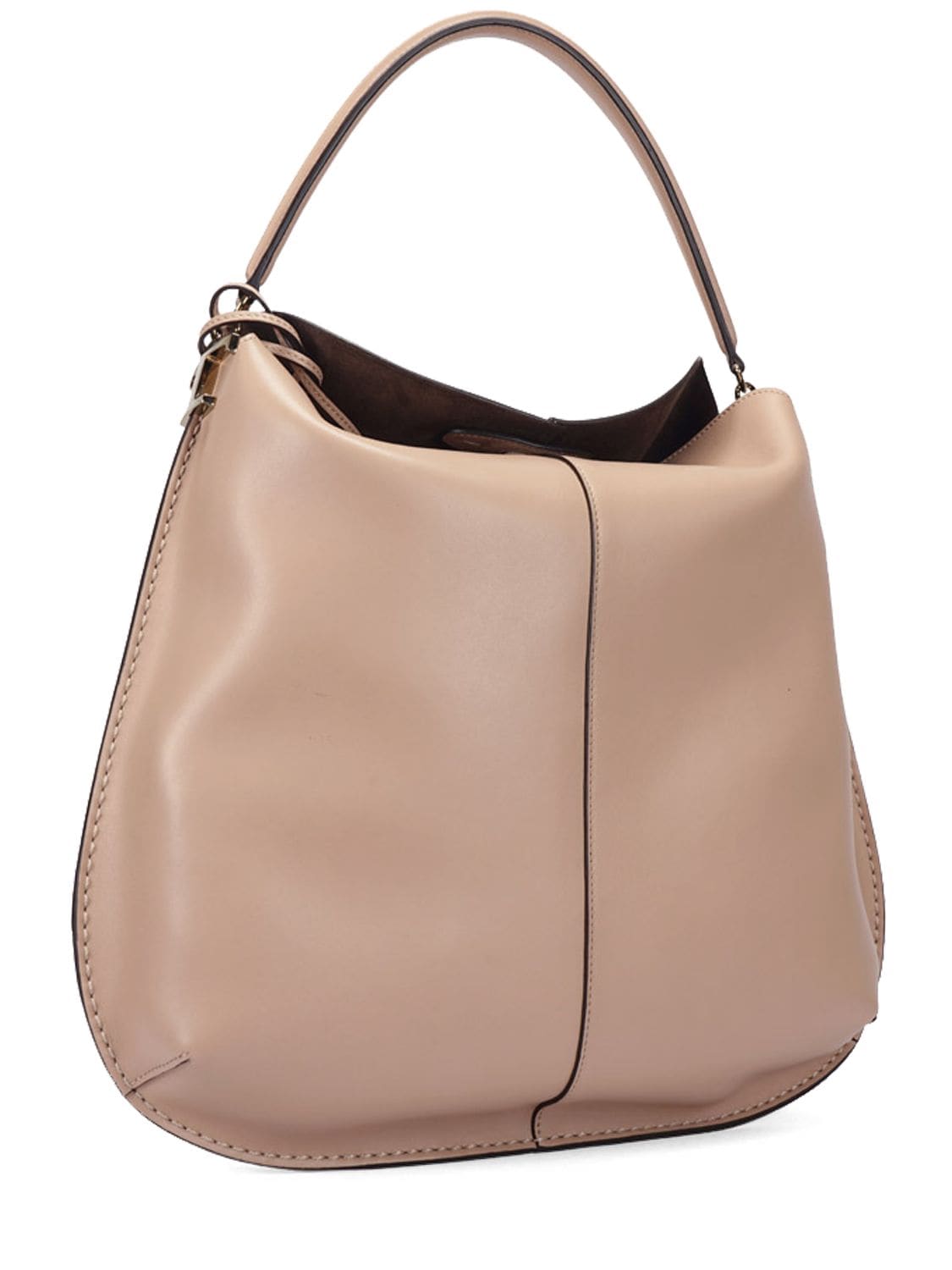 Tod's Large Tst Leather Tote Bag In Rosa Lingerie