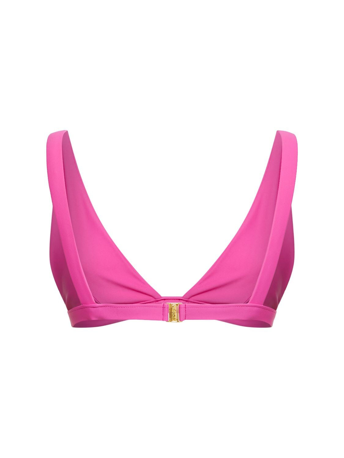 Shop Héros The Plunge Top In Fuchsia