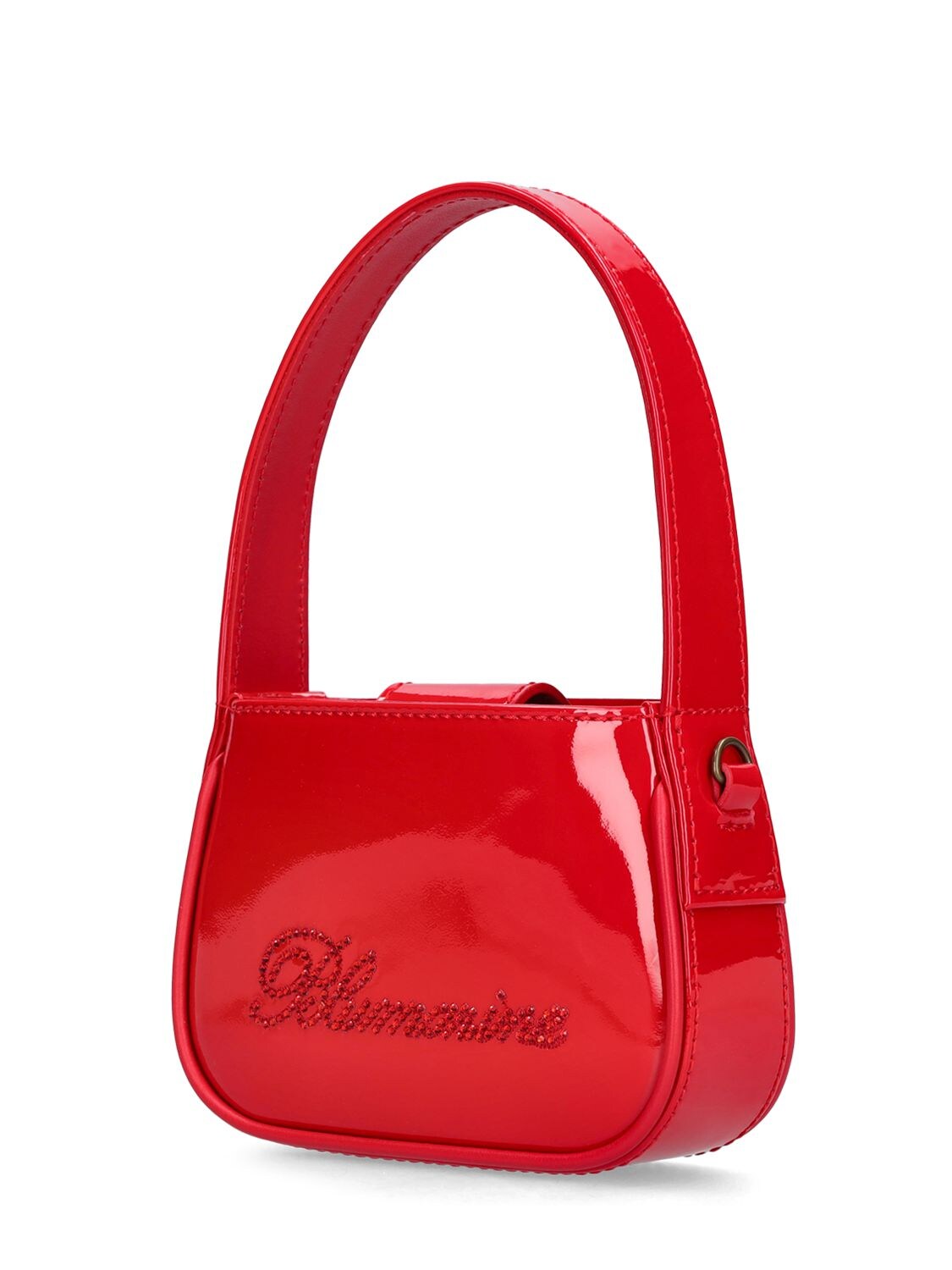 Blumarine Mini Kiss Me Bag in Patent Leather