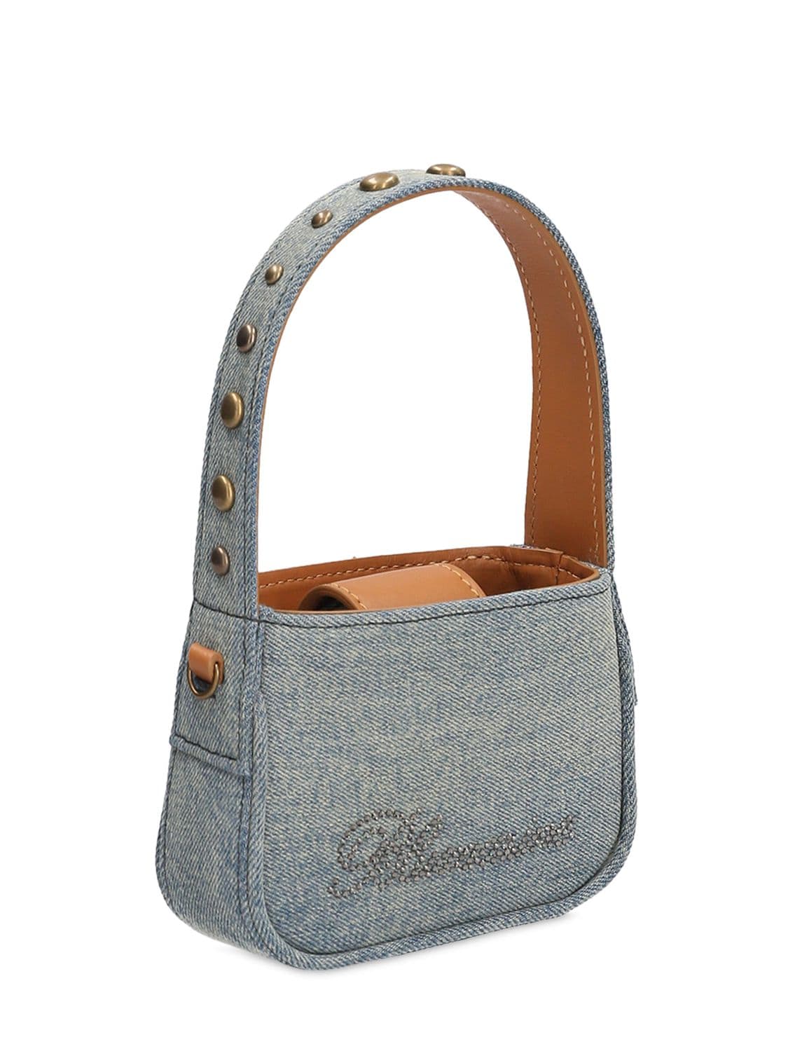 Jean Micro Navy Top Handle Bag - ShopperBoard