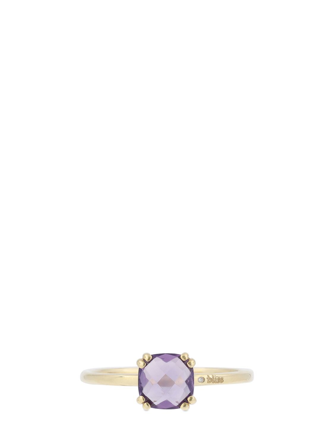 BLISS JOY CANDY 9KT GOLD & AMETHYST RING 